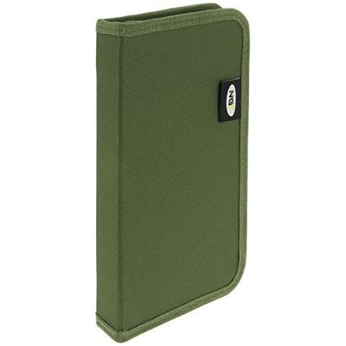  [아마존베스트]NGT Unisex FLA Stiff Fishing Rig Wallet With Pins (940), 29x 14x 4cm Green