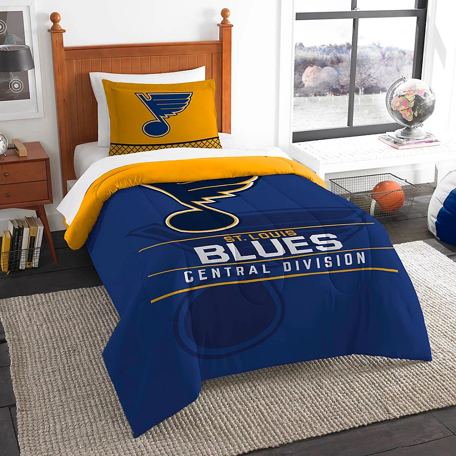 NHL St. Louis Blues Draft Comforter Set