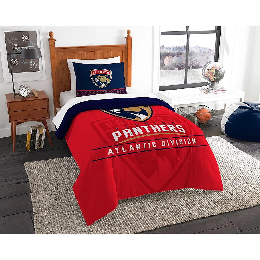  NHL Florida Panthers Draft Comforter Set