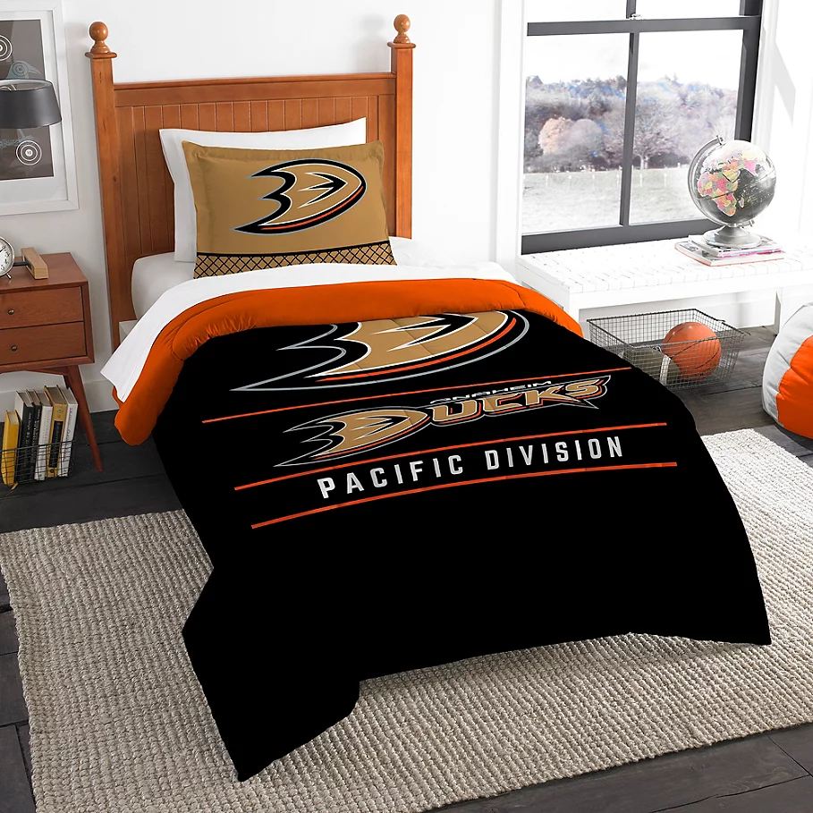 NHL Anaheim Ducks Draft Comforter Set