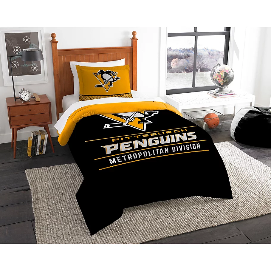 NHL Pittsburgh Penguins Draft Comforter Set