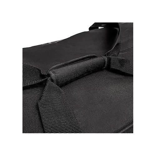  NHL 36-Inch Black Rolling Hockey Bag with Wheels Heavy Duty Oversized Travel Duffle Bag
