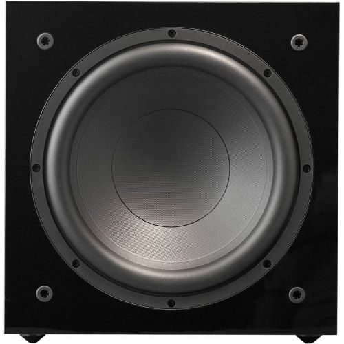  [아마존베스트]NHT SS-10 10-inch Long Throw Powered Subwoofer, 250 Watts, High Gloss Black Laminate