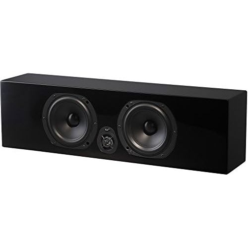 [아마존베스트]NHT Media Series 2-Way Slim Center Channel Speaker - Clean, Hi-Res Audio | Sealed Box | Aluminum Drivers | Single Unit, High Gloss Black