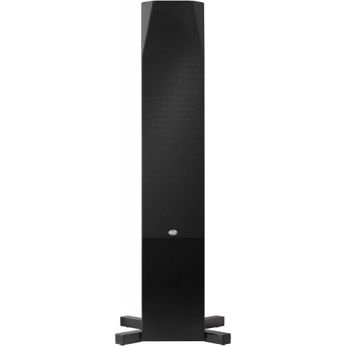  [아마존베스트]NHT C Series C 4 Premium Home Theater 3-Way Floor-standing Tower Speaker - Clean, Hi-Res Audio | Sealed Box | Aluminum Drivers | Single, High Gloss Black (N-C 4 Black)