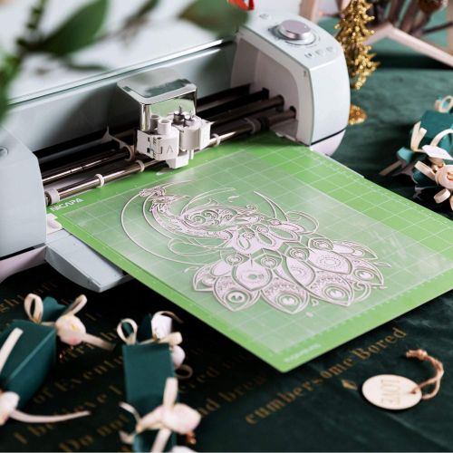  Nicapa StandardGrip Cutting Mat for Cricut Explore Air 2 Maker(12x12 inch,3 Pack) Standard Adhesive Sticky Green Quilting Cricket Cut Mats Replacement Accessories for Cricut