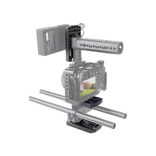  NICEYRIG Switching Plate Camera Cheese Easy Plate Applicable Railblocks, Dovetails, Short Rods