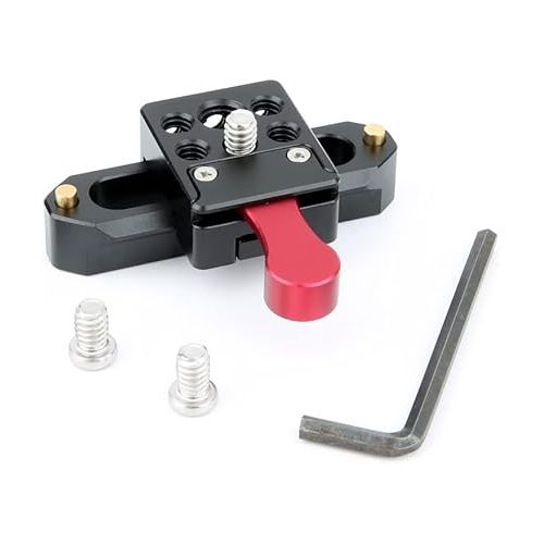  NICEYRIG NATO Lock Clamp with Quick Release NATO Rail 70mm for Video Monitor Microphone LED Light - 080