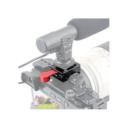  NICEYRIG NATO Lock Clamp with Quick Release NATO Rail 70mm for Video Monitor Microphone LED Light - 080