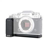 NICEYRIG L-Shape Bracket for Fujifilm X-T4, Camera Leather Grip (Right Side) - 387