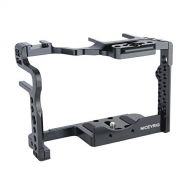 NICEYRIG Cage for Panasonic Lumix GH5/GH5 II/GH5S, Integrated with Camera Cable Lock Cold Shoe Mount - 191