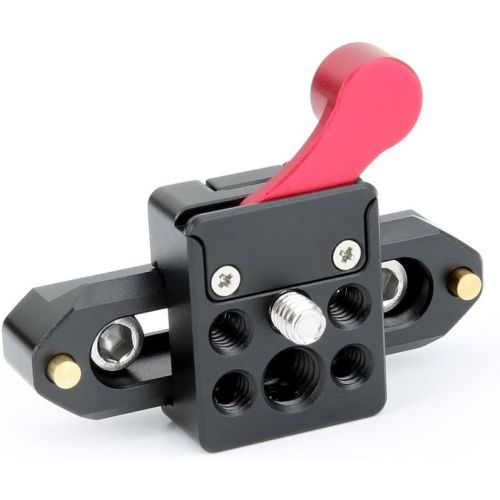  NICEYRIG NATO Lock Clamp with Quick Release NATO Rail 70mm for Video Monitor Microphone LED Light - 080