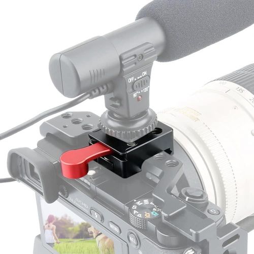  NICEYRIG NATO Lock Clamp with Quick Release NATO Rail 70mm for Video Monitor Microphone LED Light - 080