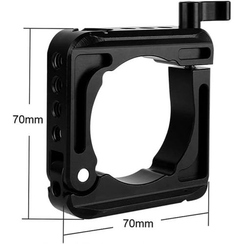  NICEYRIG Mounting Clamp Ring for DJI Ronin S, with NATO Rail 1/4 3/8 Thread for Gimbal Side Handle, Monitor Mount, Articulating Arm - 279