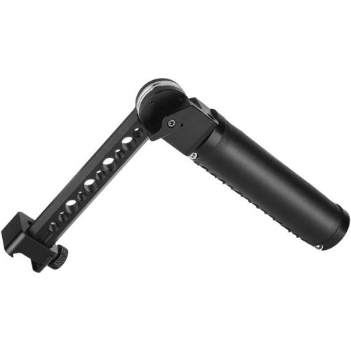  NICEYRIG Gimbal Handle with Rosette Extension Arm, Quick Release NATO Clamp Mount Applicable for DJI Ronin Zhiyun Crane - 398