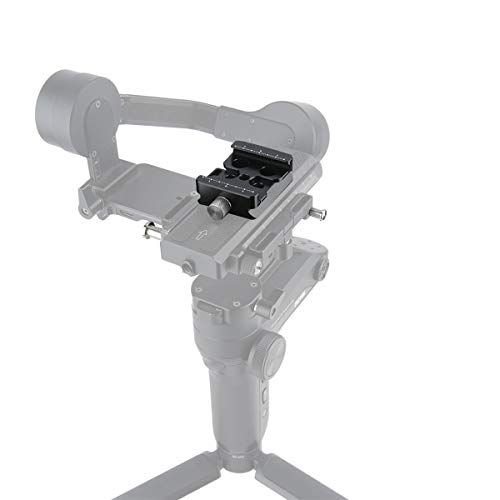  NICEYRIG Quick Release Clamp for Arca-Swiss Standard, QR Base for Zhiyun Crane Series/Weebill S/DJI Ronin S Gimbal and Camera Tripod - 384