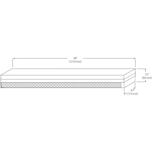  NICOR Lighting 4 Ft. High-Output 4000K LED Linear Strip Light (LS1-10H-UNV-40)