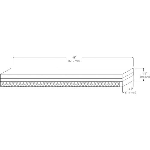  NICOR Lighting 4 Ft. High-Output 4000K LED Linear Strip Light (LS1-10H-UNV-40)