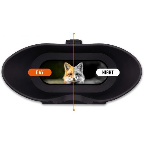  [아마존베스트]Nightfox Swift Night Vision Goggles | Digital Infrared | 1x Magnification | 75yd Range | Rechargeable Battery