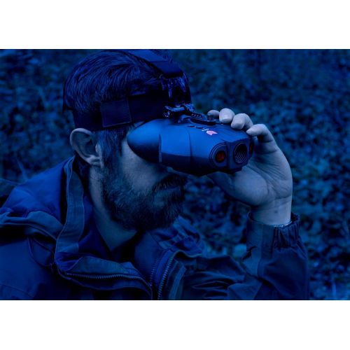  [아마존베스트]Nightfox Swift Night Vision Goggles | Digital Infrared | 1x Magnification | 75yd Range | Rechargeable Battery