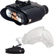 [아마존베스트]Nightfox Cape Night Vision Goggles | 1x Magnification | Covert Infrared 940nm | Records Video | 55yd Range | Airsoft Ready