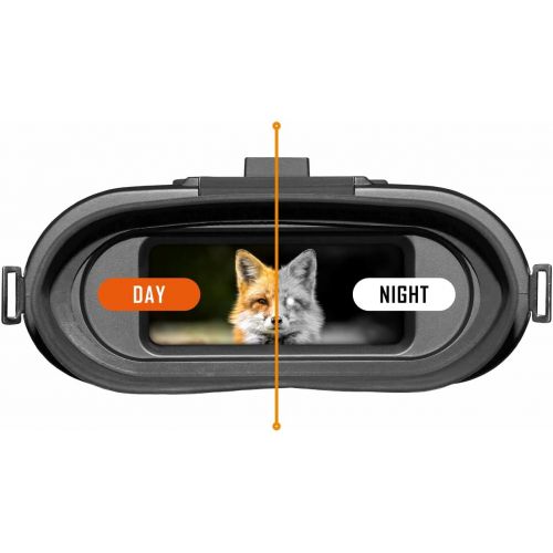  [아마존베스트]Nightfox Cape Night Vision Goggles | 1x Magnification | Covert Infrared 940nm | Records Video | 55yd Range | Airsoft Ready