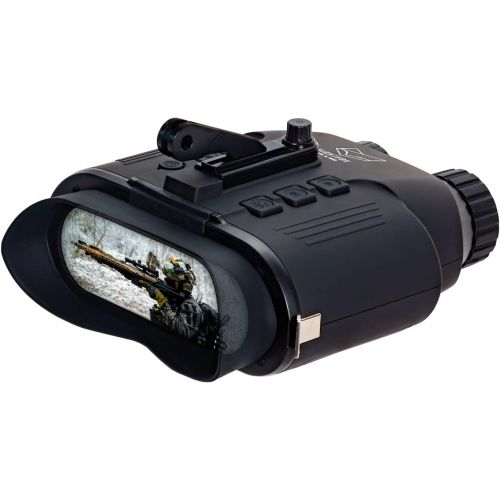  [아마존베스트]Nightfox Cape Night Vision Goggles | 1x Magnification | Covert Infrared 940nm | Records Video | 55yd Range | Airsoft Ready