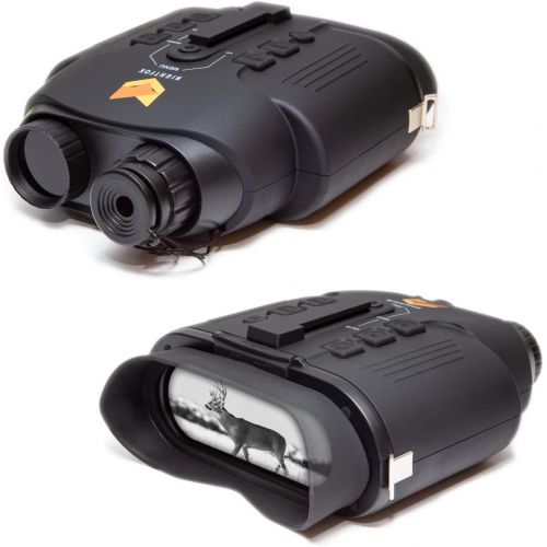  [아마존베스트]Nightfox 110R Widescreen Night Vision Binocular | Digital Infrared | 165yd Range | Recording Function