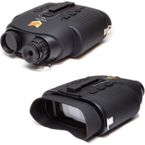  [아마존베스트]Nightfox 110R Widescreen Night Vision Binocular | Digital Infrared | 165yd Range | Recording Function