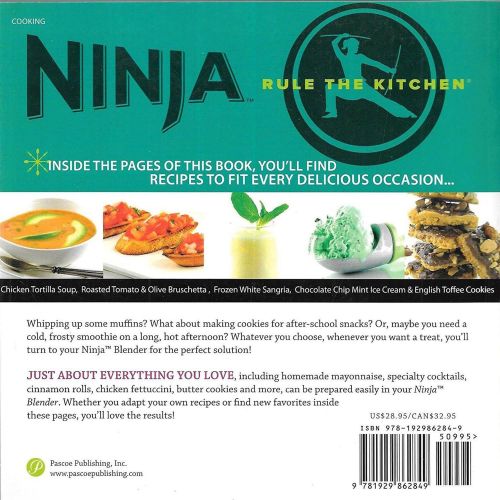 닌자 SharkNinja Ninja Blender Cookbook Breakthrough Blending! 150 Delicious Recipe Cookbook