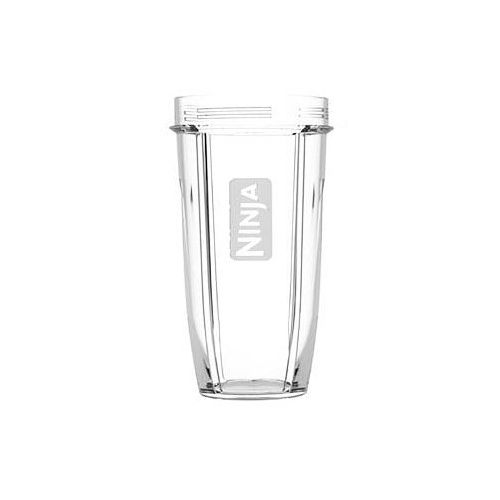 닌자 Shark/ninja Original 24oz Nutri Ninja Compact Cup with New Sip and Seal Lid BL450 (Transparent)