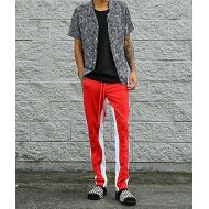 NINTH HALL Ninth Hall Nordberg Red & White Track Pants