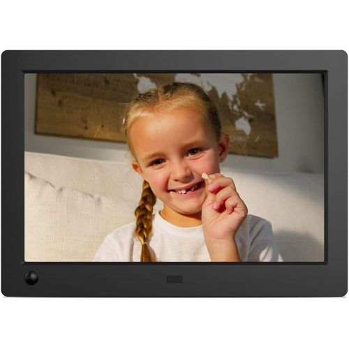  [아마존핫딜][아마존 핫딜] NIX Advance 8 Inch USB Digital Photo Frame Widescreen - HD IPS Display, Auto-rotate, Motion Sensor, Remote Control - Mix Photos and Videos in the Same Slideshow