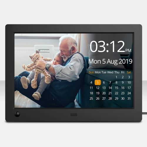  [아마존베스트]NIX Advance 8-Inch Widescreen Digital Photo Frame X08G (Non-WiFi) - Digital Picture Frame with 1280x800 HD 16:10 IPS Display, Motion Sensor, USB and SD Card Slots and Remote Contro