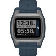 NIXON High Tide A1308 - Digital Watch for Men and Women - Water Resistant Surfing, Diving, Fishing Watch - Men’s Water Sport Watches - Customizable 44 mm Face, 23mm PU Band