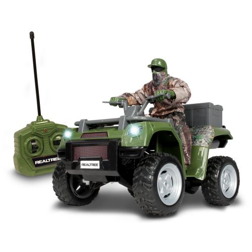  NKOK Realtree RC ATV RC Toy with Hunter in Fabric Outfit