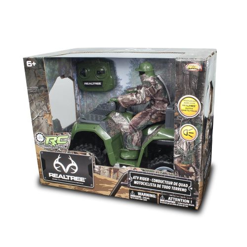  NKOK Realtree RC ATV RC Toy with Hunter in Fabric Outfit