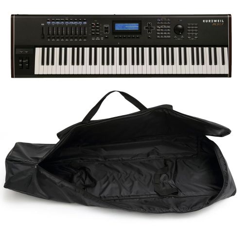  NKTM 88 Key Electric Piano Keyboard Gig Bag,Adjustable and Portable Backpack Straps(NOT FIT ALL 88-KEY KEYBOARDS) 52 x 12 x 6in