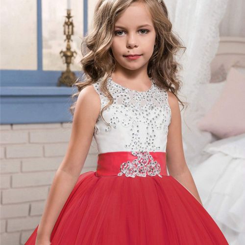  [아마존 핫딜] NNJXD Girls Princess Pageant Dress Kids Prom Ball Gowns Wedding Party Flower Dresses