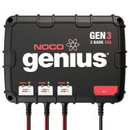Noco NOCO Genius GEN3 30-Amp 3-Bank Onboard Battery Charger