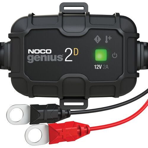  NOCO Genius2D 2-Amp Direct-Mount 12V Battery Charger & Maintainer