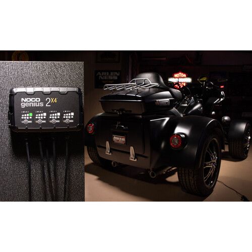  NOCO Genius2x4 Four-Bank Battery Charger