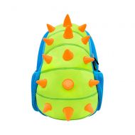 NOHOO Kids Dinosaur Backpack 3D Toddler Backpacks For Boys And Girls 2-7 Years (Green)