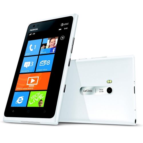  Nokia NOKIA LUMIA 900 IN WHITE 16GB UNLOCKED GSM - (3G HSDPA 85090019002100)