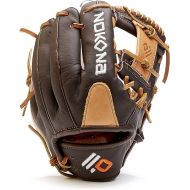 NOKONA S-100I Handcrafted Alpha Baseball and Softball Glove - I-Web for Infield and Outfield Positions, Youth Age 10 and Under 10.5 Inch Mitt, Made in The USA