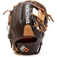 NOKONA S-1150I Handcrafted Alpha Baseball Glove - I-Web for Infield Positions, Adult 11.5 Inch Mitt, Made in The USA