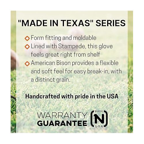  NOKONA Made in Texas Baseball Outfielder Glove