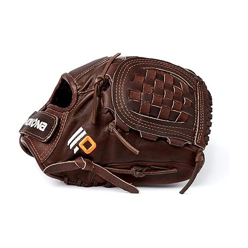  Nokona X2-V1250C Handcrafted X2 Elite Baseball and Softball Glove - Closed Web for Infield and Outfield Positions, Adult 12.5 Inch Mitt, Made in The USA