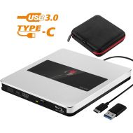 [아마존 핫딜] [아마존핫딜]NOLYTH Blu-Ray Drive USB C External Blu Ray Drive Burner Player for MacBook Pro/Air/Mac/Laptop/Windows10/3D