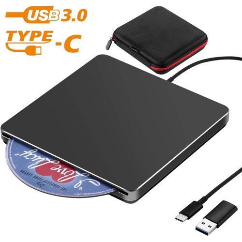 [아마존 핫딜] NOLYTH External DVD Drive USB C Slot-in External CD Drive Player Burner for Laptop/Macbook Air/Pro/Mac/Windows made with Alumium Alloy supported DVD±RW/CD±RW